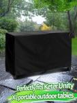 PAMASE Heavy Duty Outdoor Grill Cart Cover