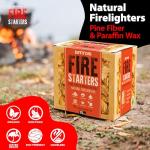 DIMTORI 70 pcs Natural Fire Starters for Grilling