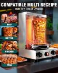 WantJoin Electric Vertical Shawarma Grill Machine