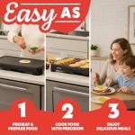 Gourmia 22 Inch XL Nonstick Electric Griddle