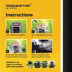 Cosmostar 12-Inch Hexagon Pellet Smoke Tube