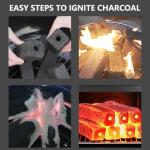 FANEAMADE 10lb Bamboo Charcoal for BBQ Grilling