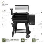 Oakford 715 Wood Pellet Grill with Bluetooth