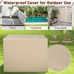 Tangkula 34.5" Propane Fire Pit Table