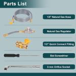 Natural Gas Conversion Kit for Monument Grills