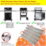 Weber Spirit Flavorizer Bars, 15.3" Stainless Steel