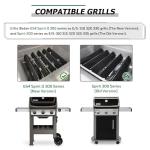 WEMEIKIT Flavorizer Bars for Weber GS4 Grills