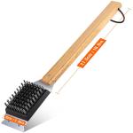 SIMPLETASTE BBQ Grill Brush with Replaceable Stainless Steel Head