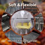 Bristle-Free Grill Brush with Scraper for Barbecue