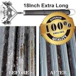 GRILLART Bristle-Free Grill Brush for BBQ Cleaning