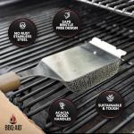 BBQ-AID Bristle-Free Grill Brush with Scraper