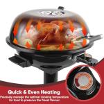 CUSIMAX 1600W Portable Electric BBQ Grill