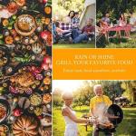 Techwood 1600W Electric Grill with Portable Stand