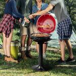 HAPPYGRILL Portable 1600W Electric Outdoor BBQ Grill