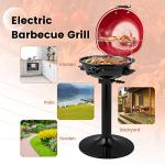 HAPPYGRILL Portable 1600W Electric Outdoor BBQ Grill