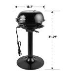 CUSIMAX 1600W Portable Electric Grill for BBQs