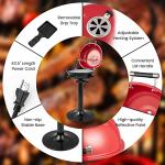 HAPPYGRILL Portable 1600W Electric Outdoor BBQ Grill