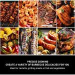 Techwood 1600W Portable Electric Grill for Parties