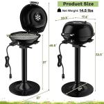 Giantex 1600W Portable Electric Grill for Indoor/Outdoor