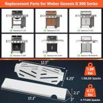 Weber Genesis II Stainless Steel Flavorizer Bars