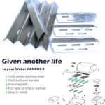 Weber Genesis II Flavorizer Bars Heat Deflector