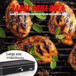 Artestia 1800W Smokeless Electric Grill with Lid