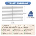 Stainless Steel Grill Grates and Flavorizer Bars