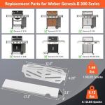 Weber Genesis II Grill Flavorizer Bars and Deflector