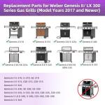 Weber Genesis Grill Grates and Parts Replacement