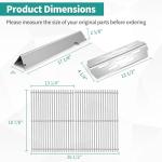 Stainless Steel Flavorizer Bars for Weber Genesis Grills