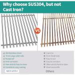 Stainless Steel Flavorizer Bars for Weber Genesis Grills