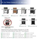 Weber Genesis Grill Parts Heat Deflector 2-Pack