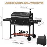 ONLYFIRE Extra Large BBQ Charcoal Grill with Cover