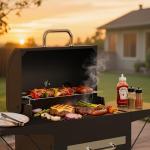 KEYO 20-Inch Heavy Duty Charcoal BBQ Grill