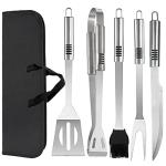 Stainless Steel 6pc BBQ Grill Tools Set