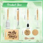 Dad's BBQ Grilling Gift Set with Engraved Board