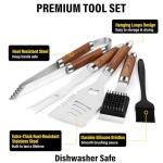 Yekale BBQ Grill Tools Set for Outdoor Cooking