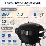 Portable 22.5-Inch Heavy Duty Charcoal Grill