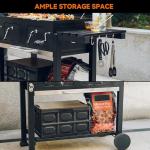 ONLYFIRE Extra Large BBQ Charcoal Grill with Cover