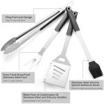 5-Piece Heavy Duty BBQ Grill Tool Set
