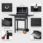 KEYO 20-Inch Heavy Duty Charcoal BBQ Grill