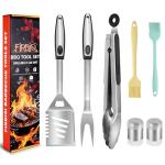 8-Piece BBQ Accessory Set with Essentials