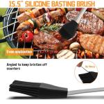 9-Piece Heavy Duty BBQ Grill Tools Set