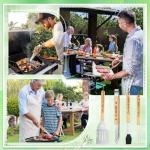 Dad's BBQ Grilling Gift Set with Engraved Board