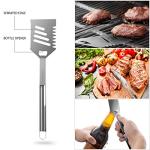 BBQ Grill Tool Set with 7 Stainless Steel Utensils