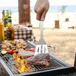 7-Piece Stainless Steel BBQ Utensils Set