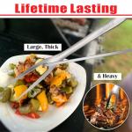 Grill Tools Set with Tongs for Barbecue