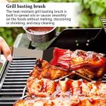 Wooden BBQ Accessories Set of 4 Grilling Tools