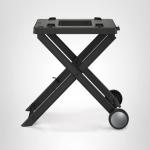 Ninja XSKSTAND Woodfire Collapsible Outdoor Grill Stand, Compatible with Ninja Woodfire Grills (OG700 Series), Foldable, Side Utensil Holder, Weather-Resistant, Black