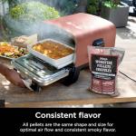 Ninja Woodfire Pellets, All Purpose Blend 5-lb Bag, 100% Real Wood, Only Compatible with Ninja Woodfire Grills & Ovens, All Purpose Blend, XSKOP5AP